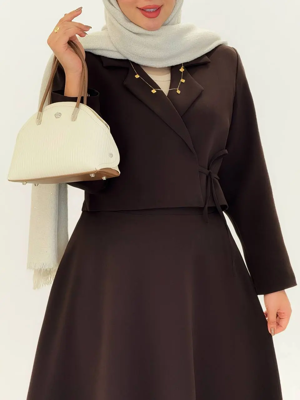 3612-کت و دامن مزونی مسیحا